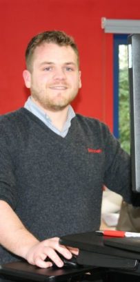 Former Apprentice Matt Martin, Stannah Major Projects