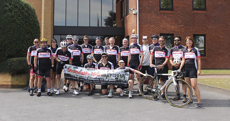 Big boost from Stannah pushes employee fundraising over the £100,000 mark