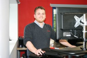 Former Apprentice Matt Martin, Stannah Major Projects