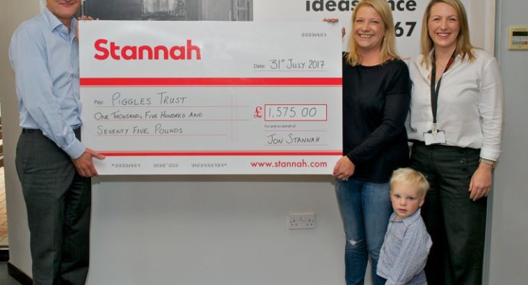 Stannah's Rosie Wilson Complete Charity Triathlon for Piggles Trust.